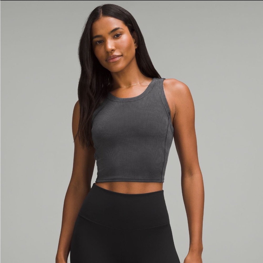 Ribbed Softstreme Cropped Tank